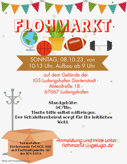 Read more about the article Flohmarkt am 08.10.2023