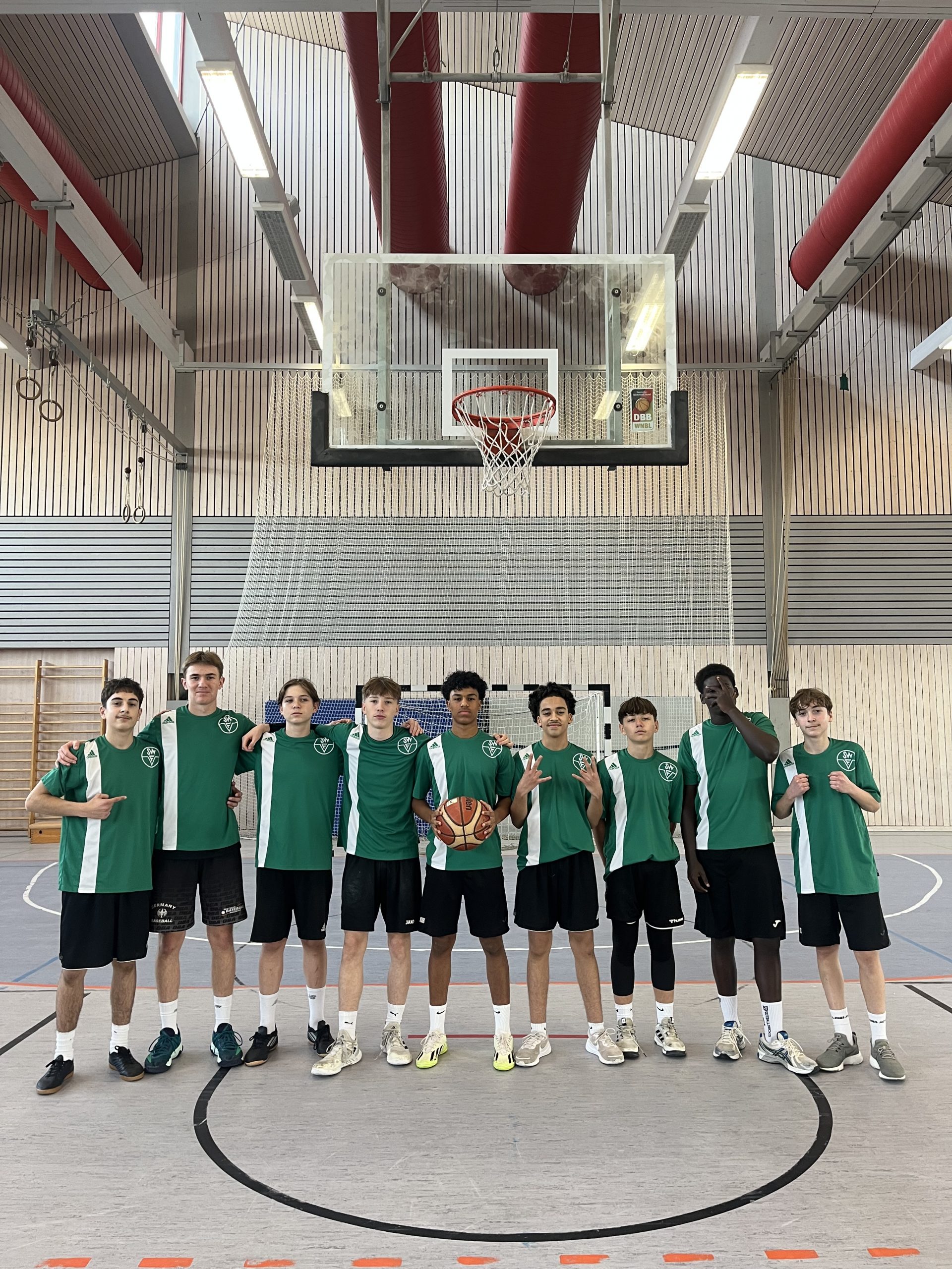 Read more about the article Teilnahme bei „Jugend trainiert für Olympia“ Basketball