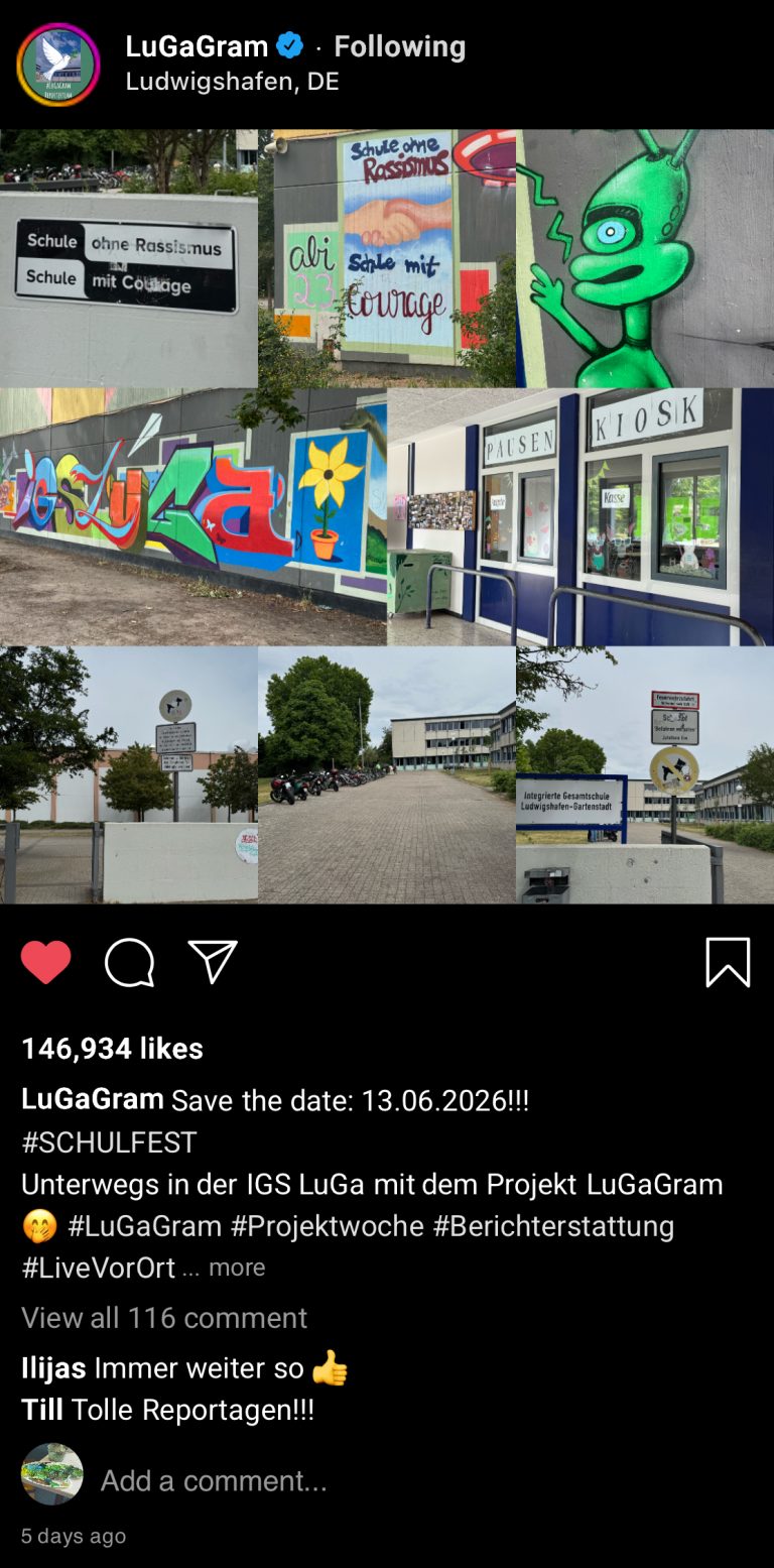 Projektwoche IGS LuGa 2026 – by LuGaGram
